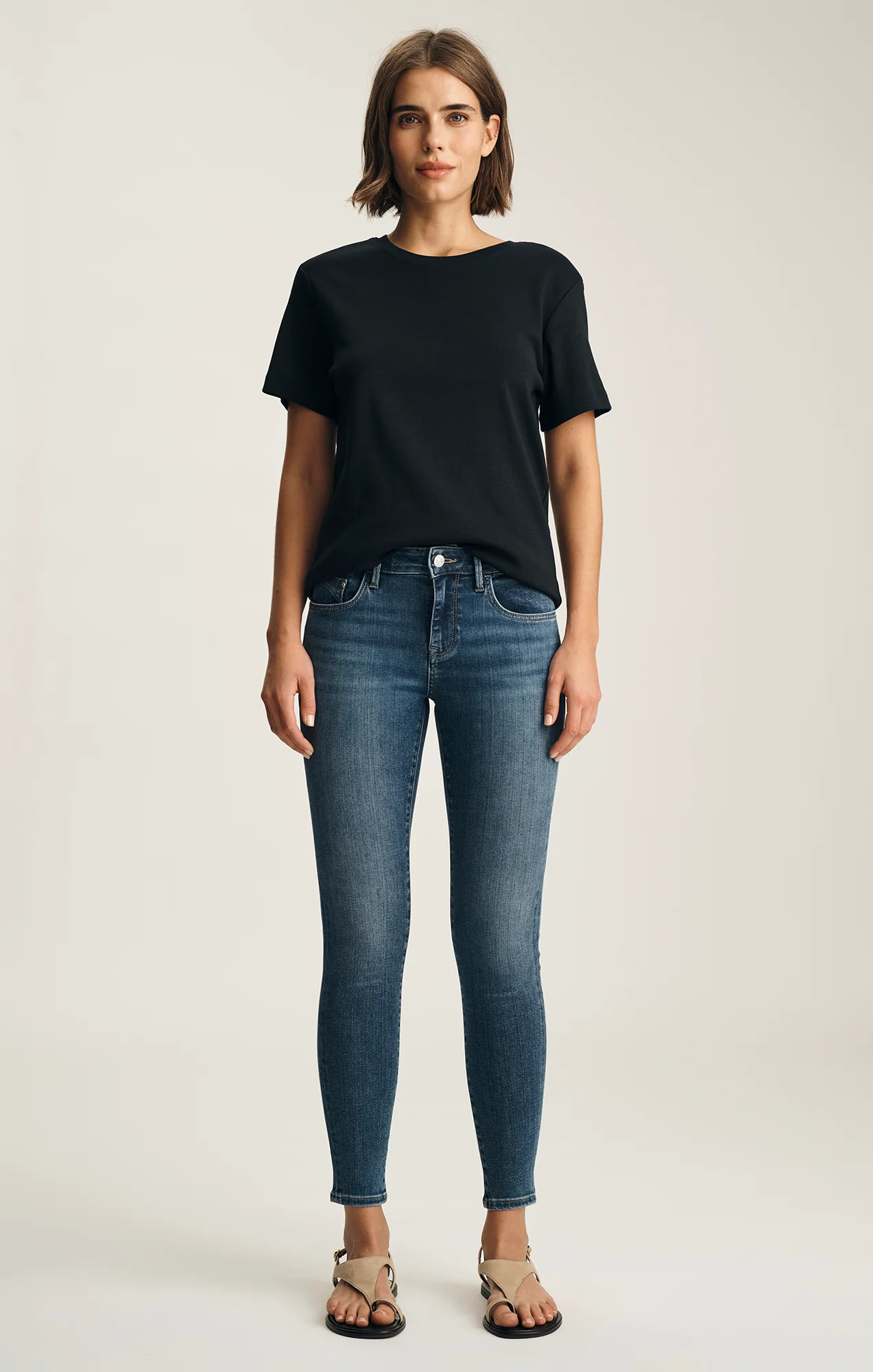 ADRIANA SKINNY IN MID BRUSHED SUPERSOFT - Image 3