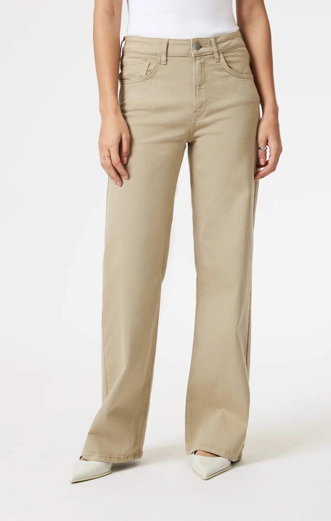 ALENA WIDE LEG IN SAGE GREEN FLEX BLUE - Image 3