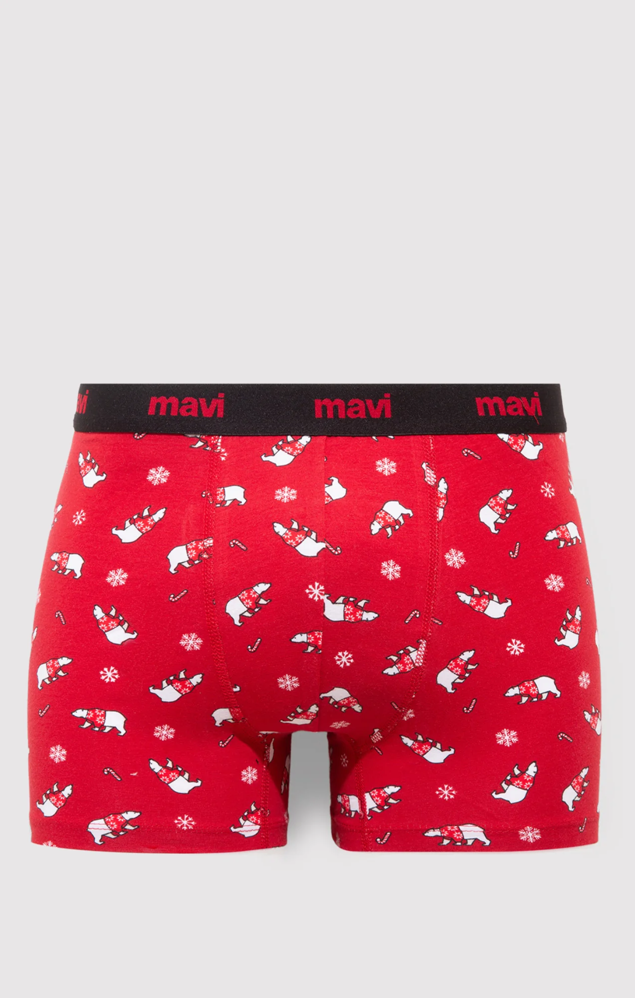 BOXER BRIEFS IN TRUE RED