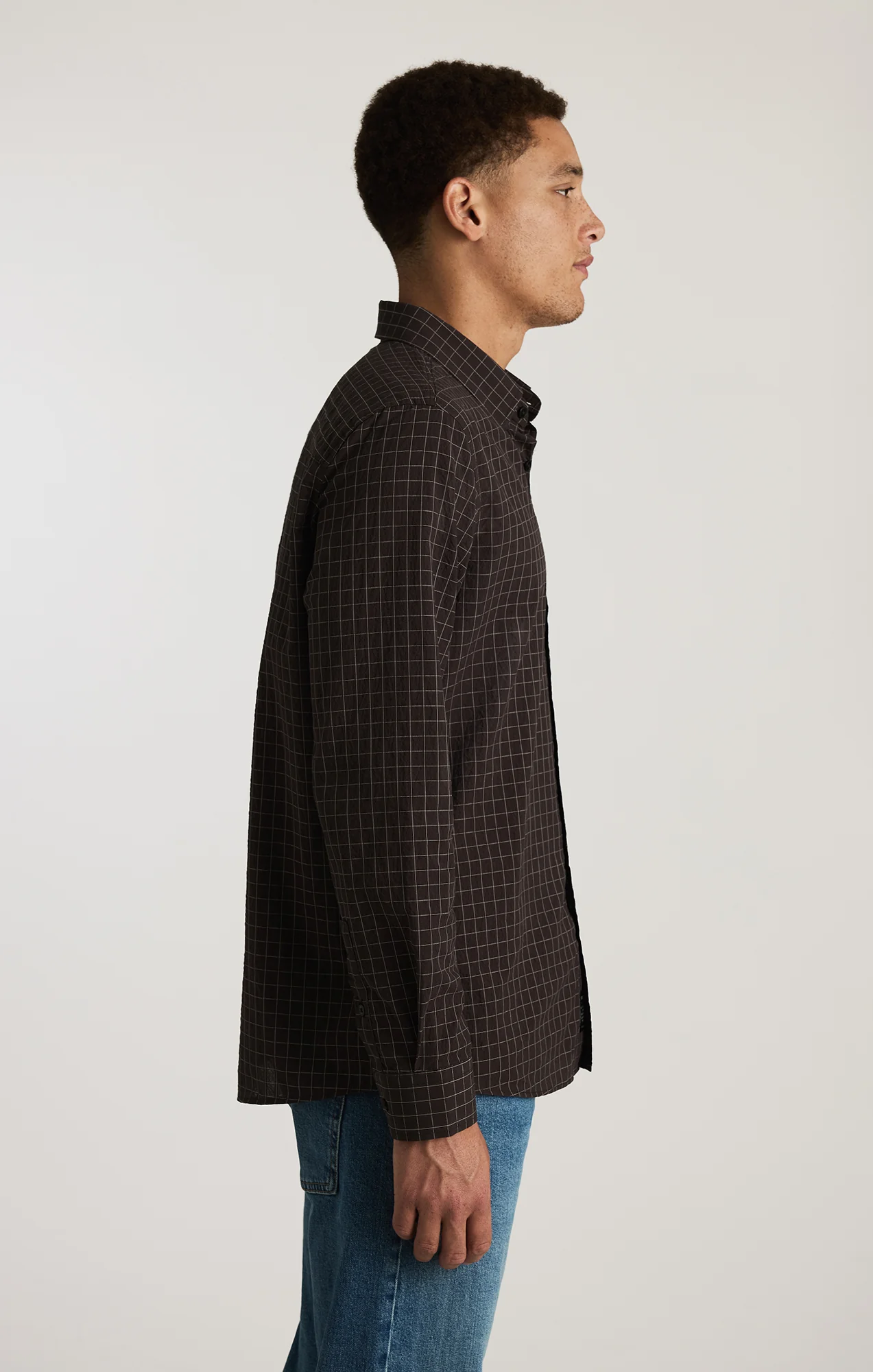 CHECK SHIRT IN AFTER DARK CHECK - Image 2