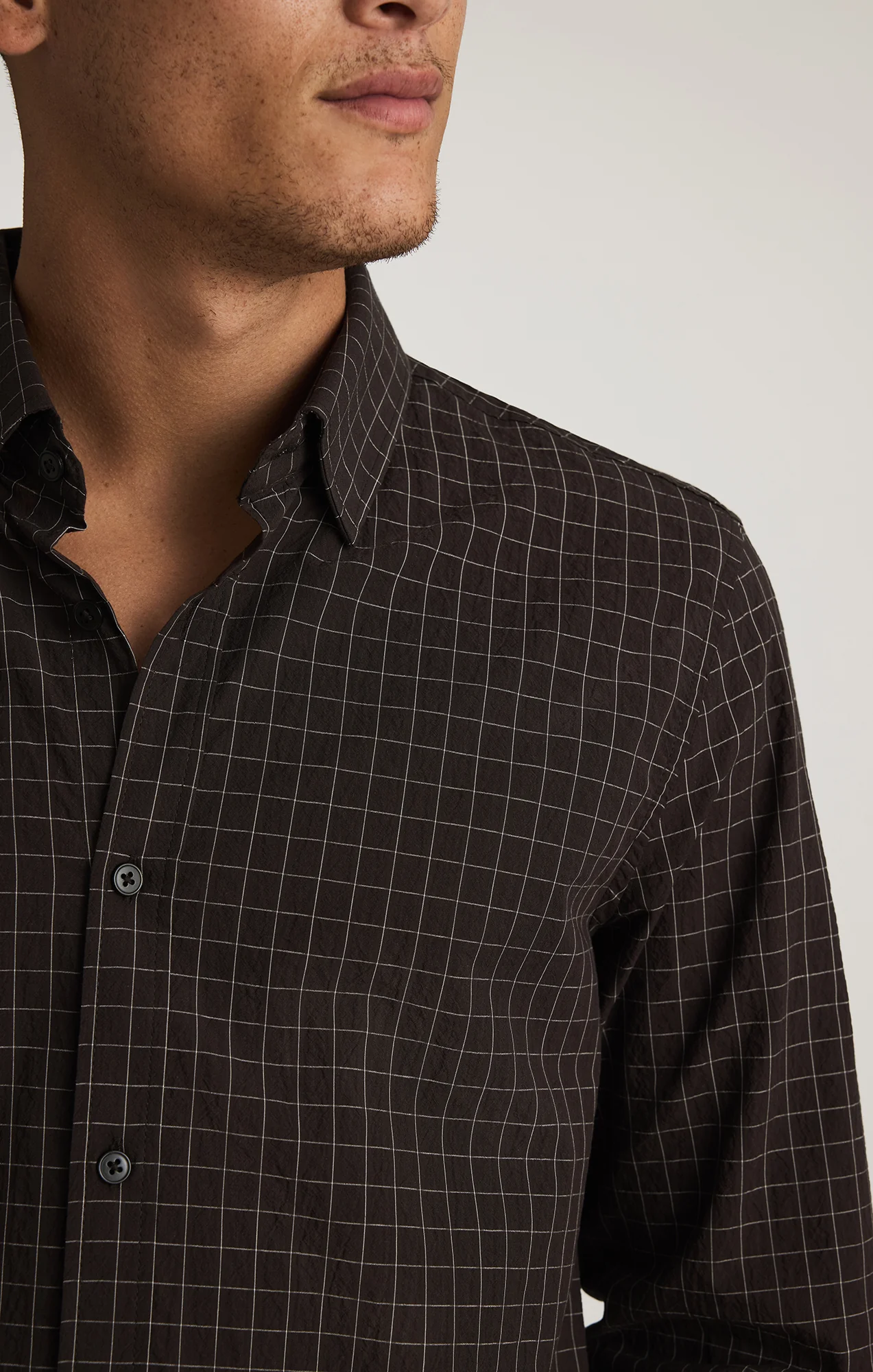 CHECK SHIRT IN AFTER DARK CHECK - Image 4