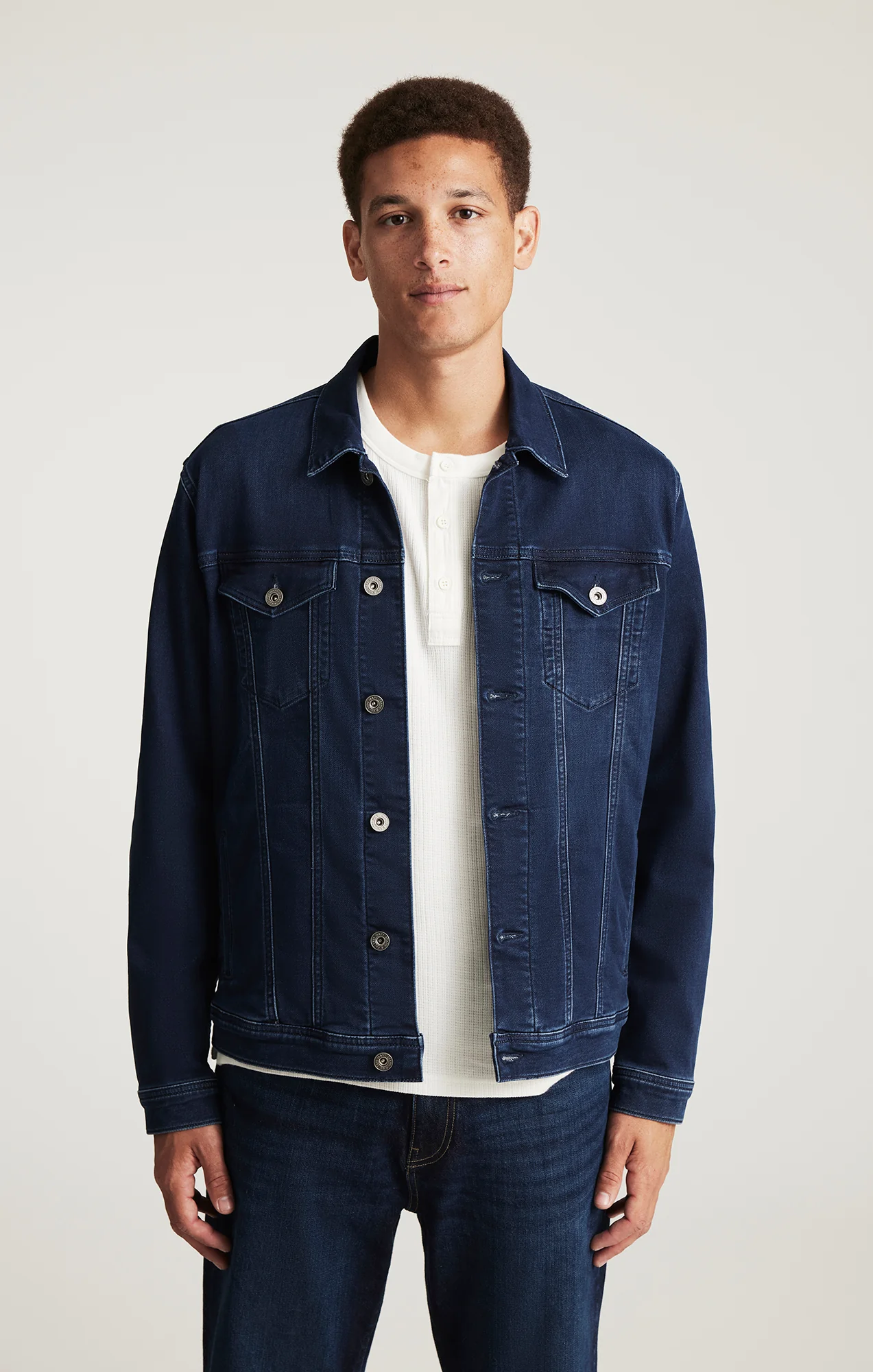DRAKE DENIM JACKET IN USED ATHLETIC - Image 3
