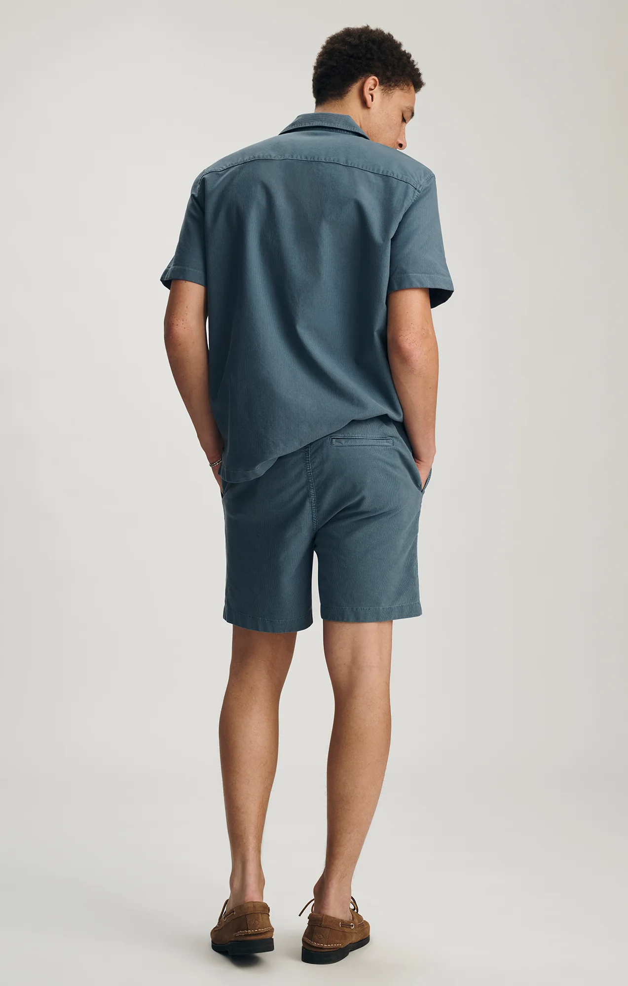 DRAWSTRING SHORTS IN FLINT STONE - Image 2