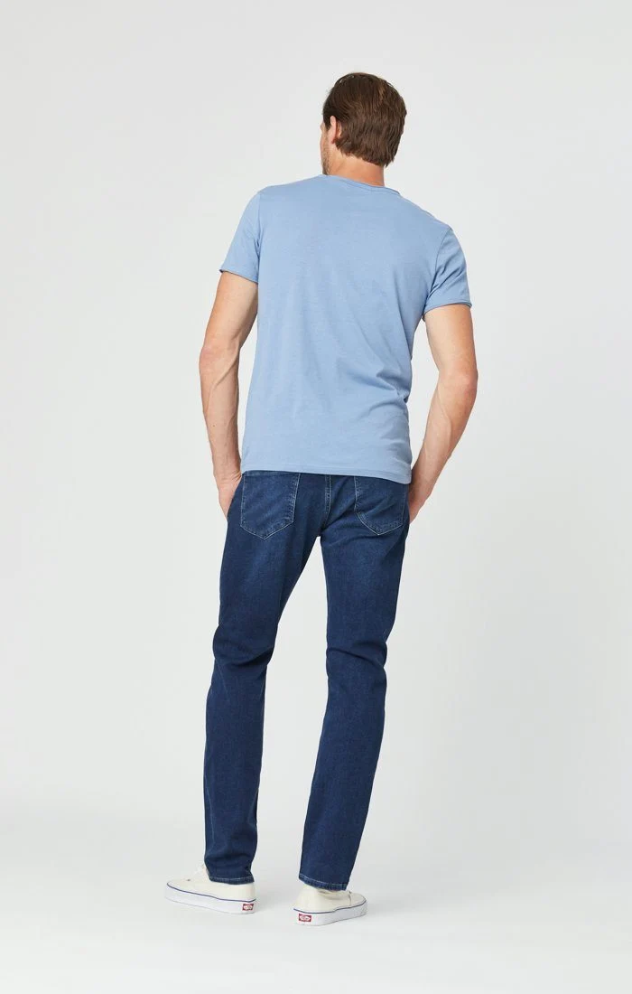 JAKE SLIM LEG JEANS IN DARK INDIGO ATHLETIC - Image 3