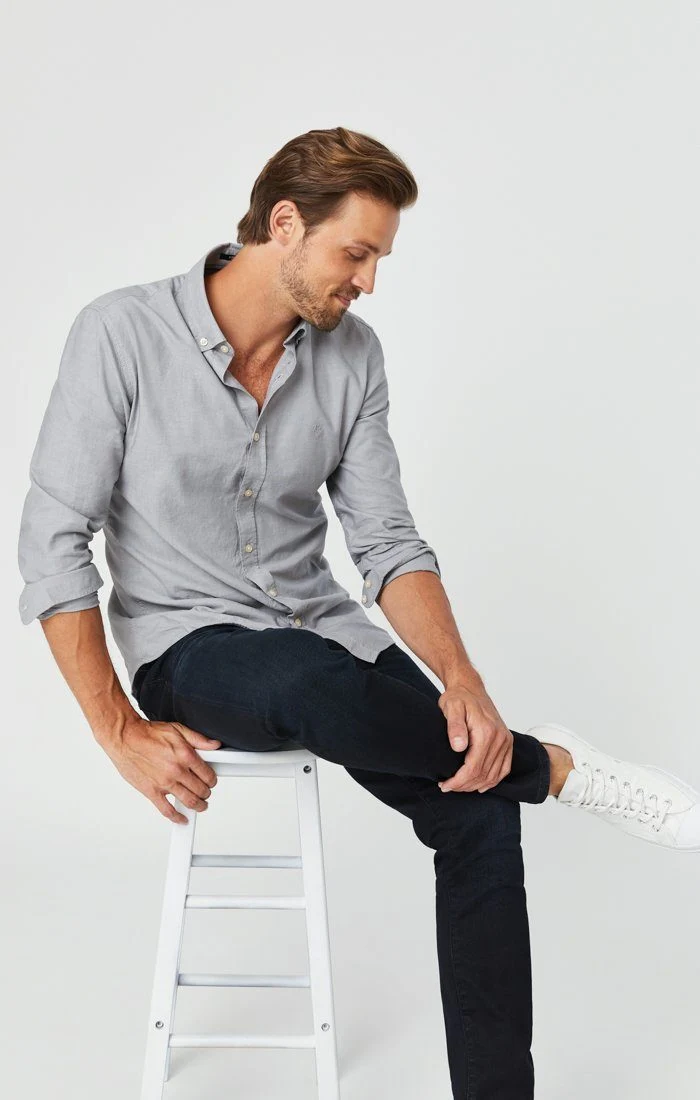 JAKE SLIM LEG JEANS IN DARK INDIGO WILLIAMSBURG - Image 8