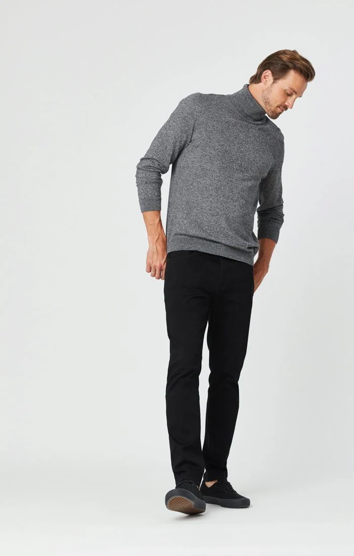 JAKE SLIM LEG JEANS IN DOUBLE BLACK SUPERMOVE - Image 3