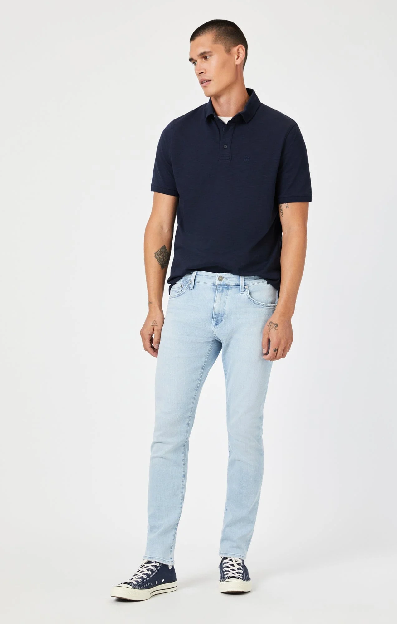 JAKE SLIM LEG IN BLEACHED TONAL ORGANIC VINTAGE - Image 2