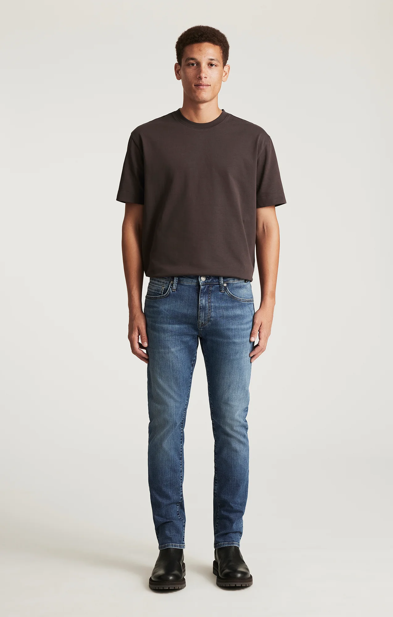 JAKE SLIM LEG IN USED ORGANIC VINTAGE - Image 3