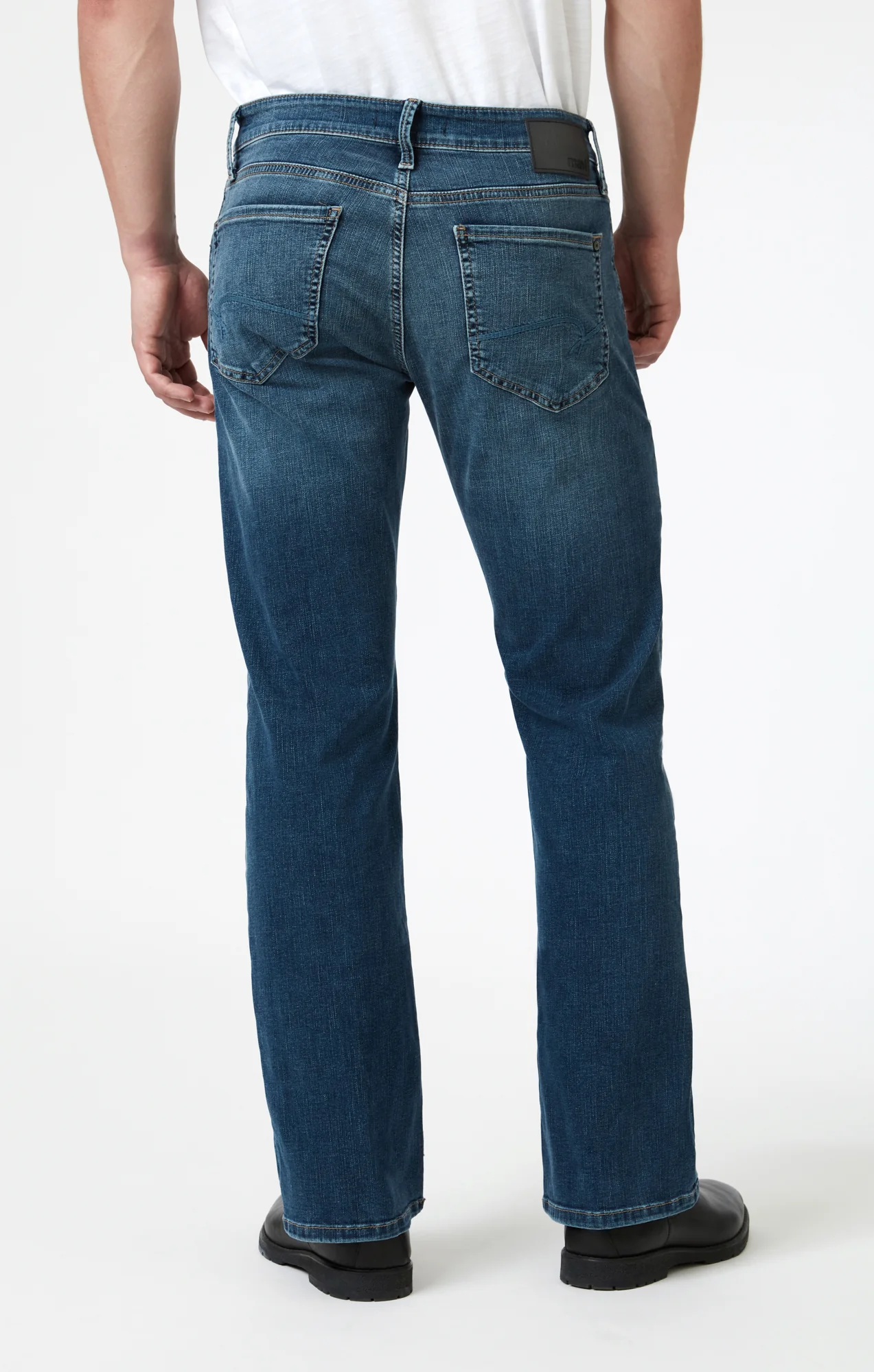 JOSH BOOTCUT IN MID BRUSHED ORGANIC MOVE - Image 5