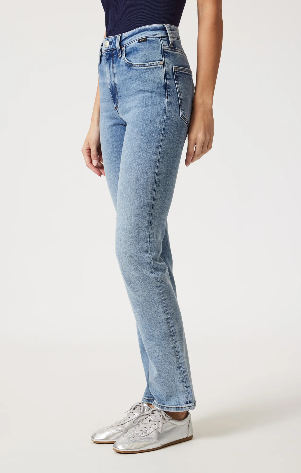 KENDRA STRAIGHT LEG IN LIGHT BRUSHED TRIBECA - Image 4