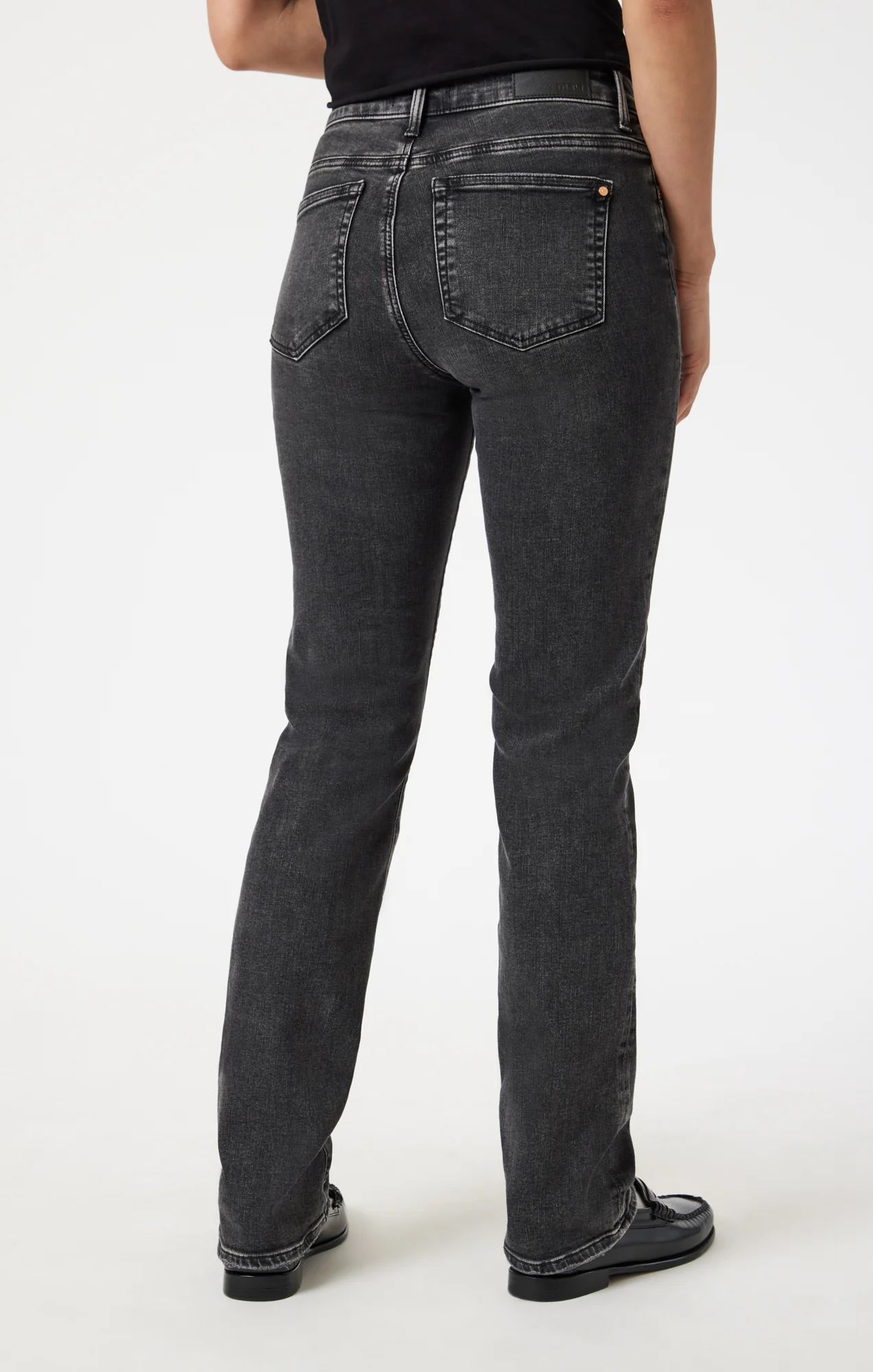 KENDRA STRAIGHT LEG IN SMOKE BRUSHED FLEX BLUE - Image 5