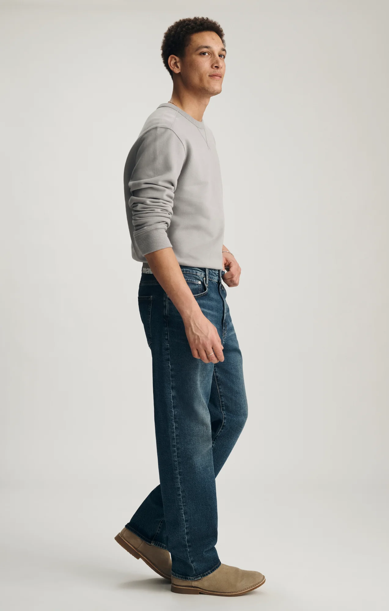 MARCEL LOOSE STRAIGHT LEG IN DARK USED CLASSIC BLUE - Image 2