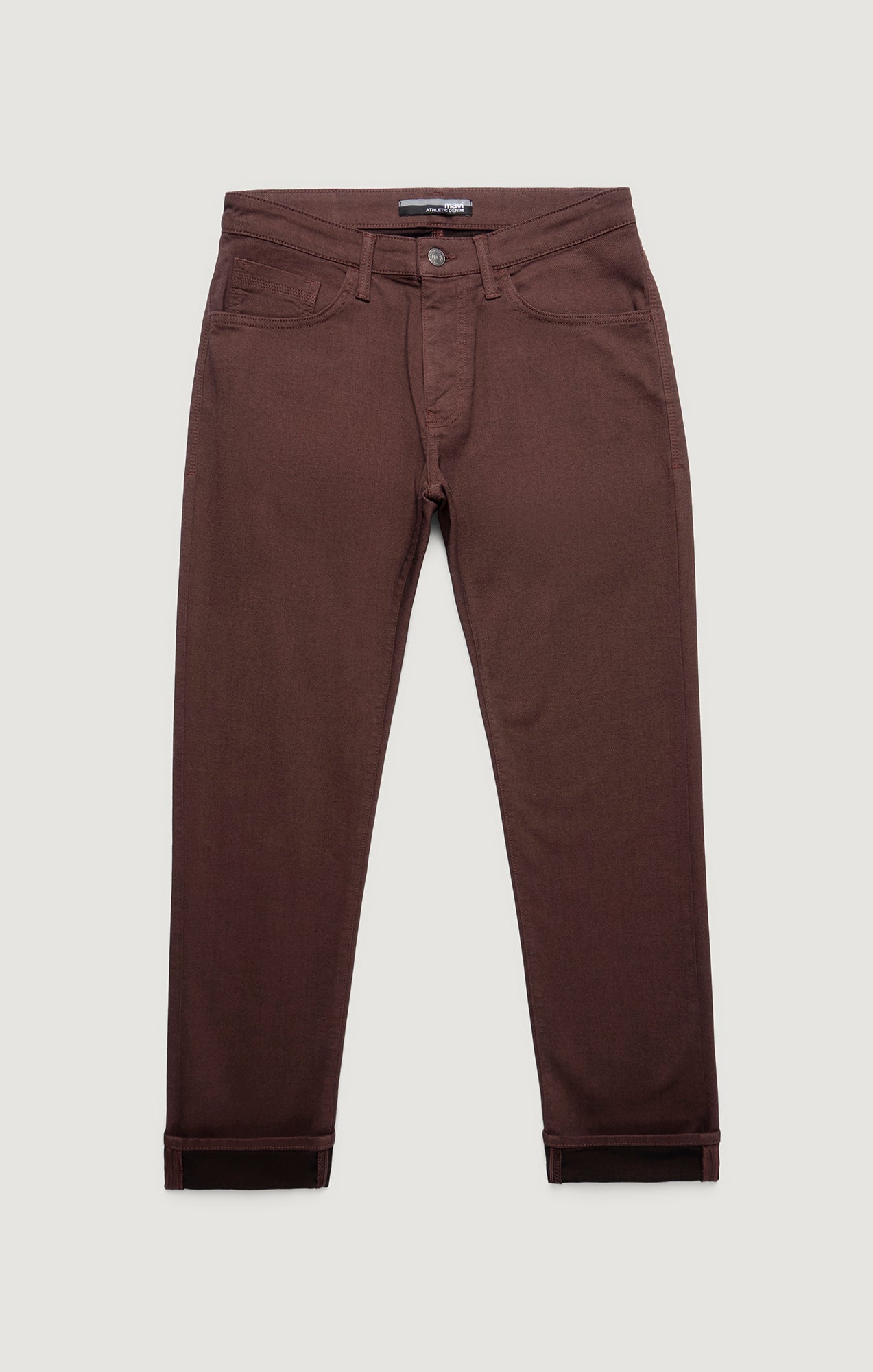 MARCUS SLIM STRAIGHT LEG IN ROSEWOOD ATHLETIC - Image 3