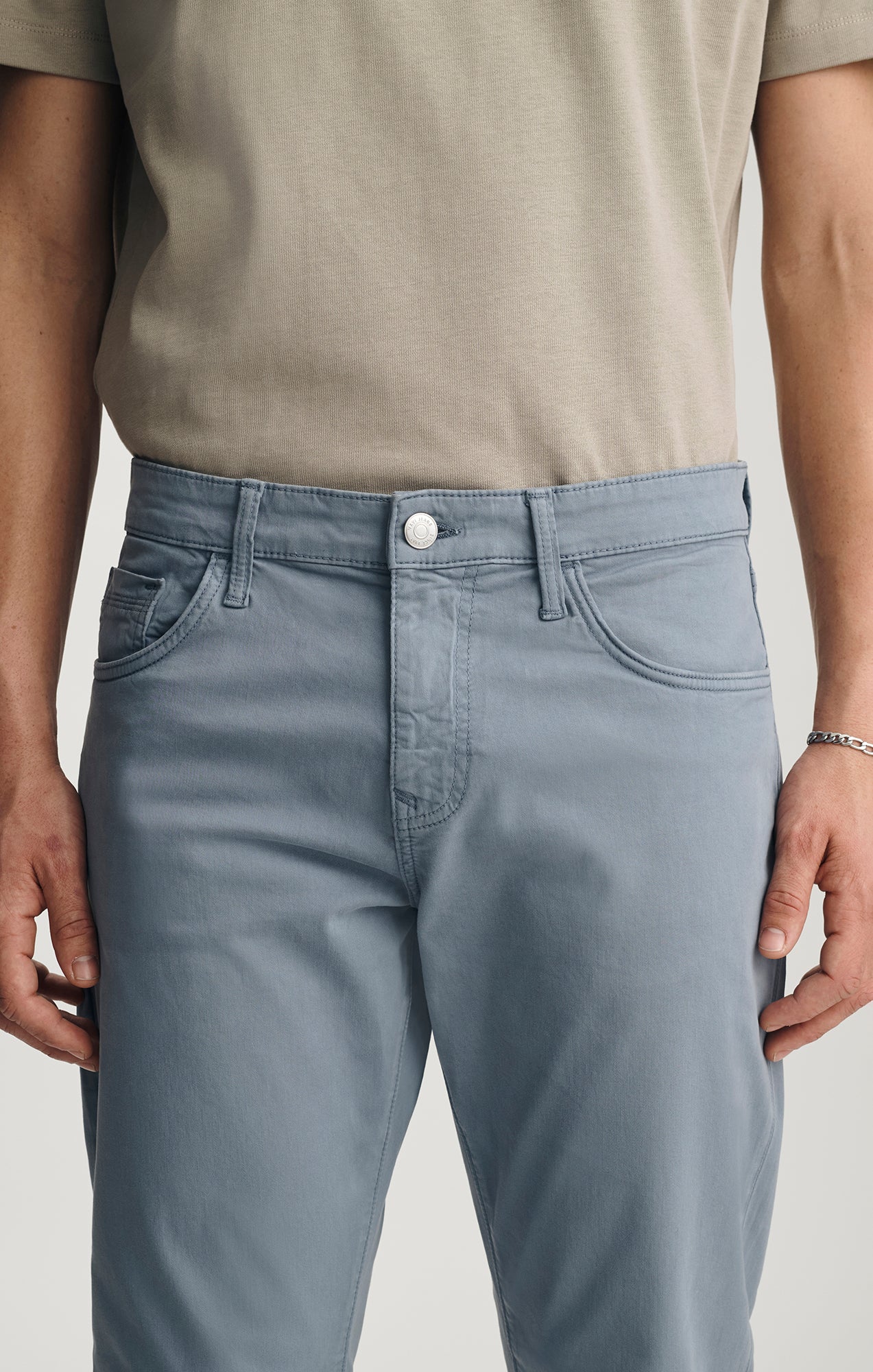 MATT RELAXED STRAIGHT LEG IN STEEL TWILL - Image 6