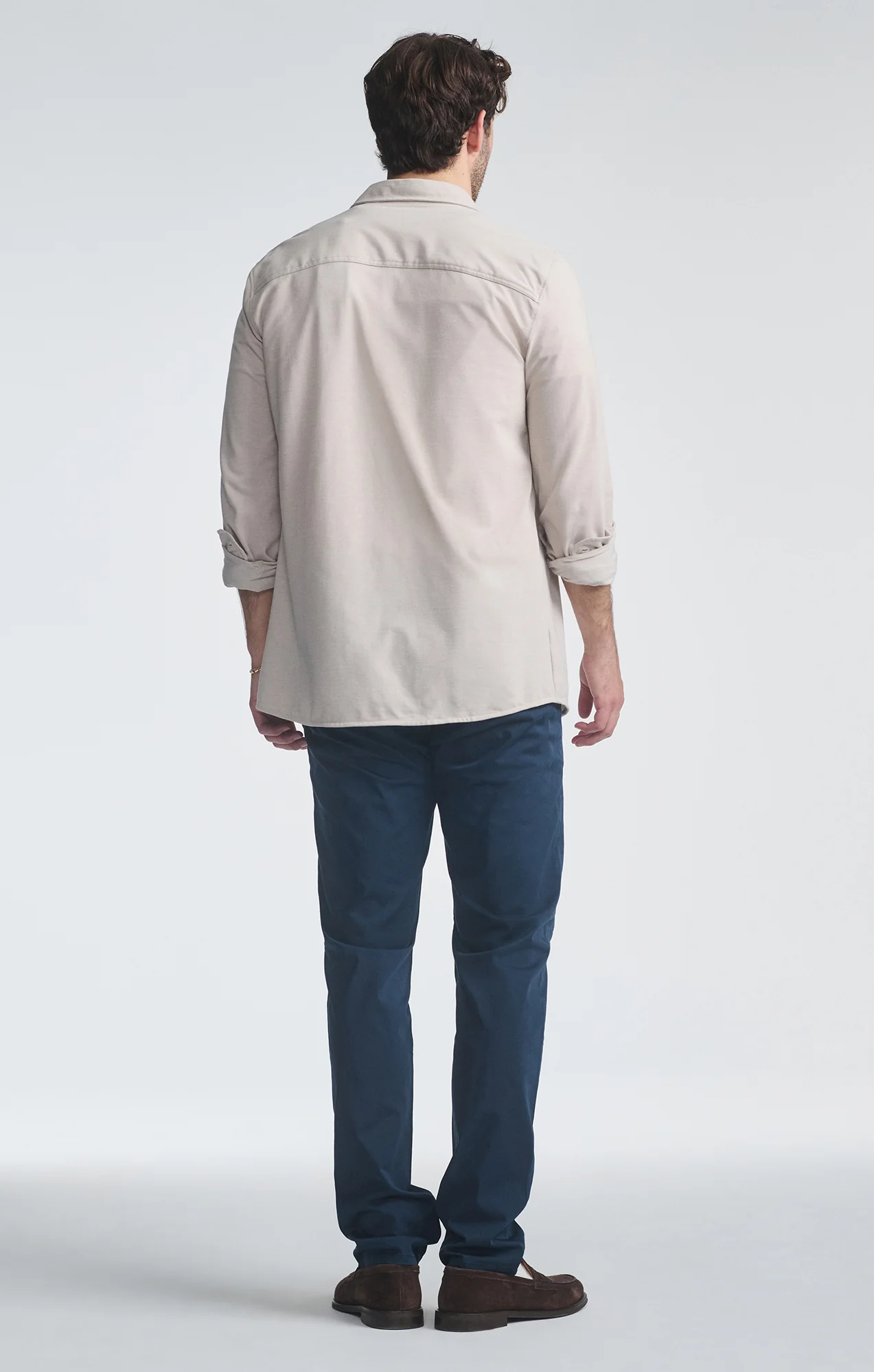 MILTON SLIM STRAIGHT CHINO IN NIGHT CITY SMART - Image 2