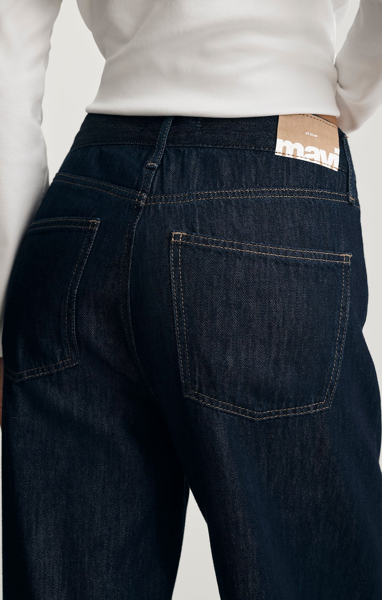 NELLA WIDE LEG IN RINSE WELL BLUE - Image 6