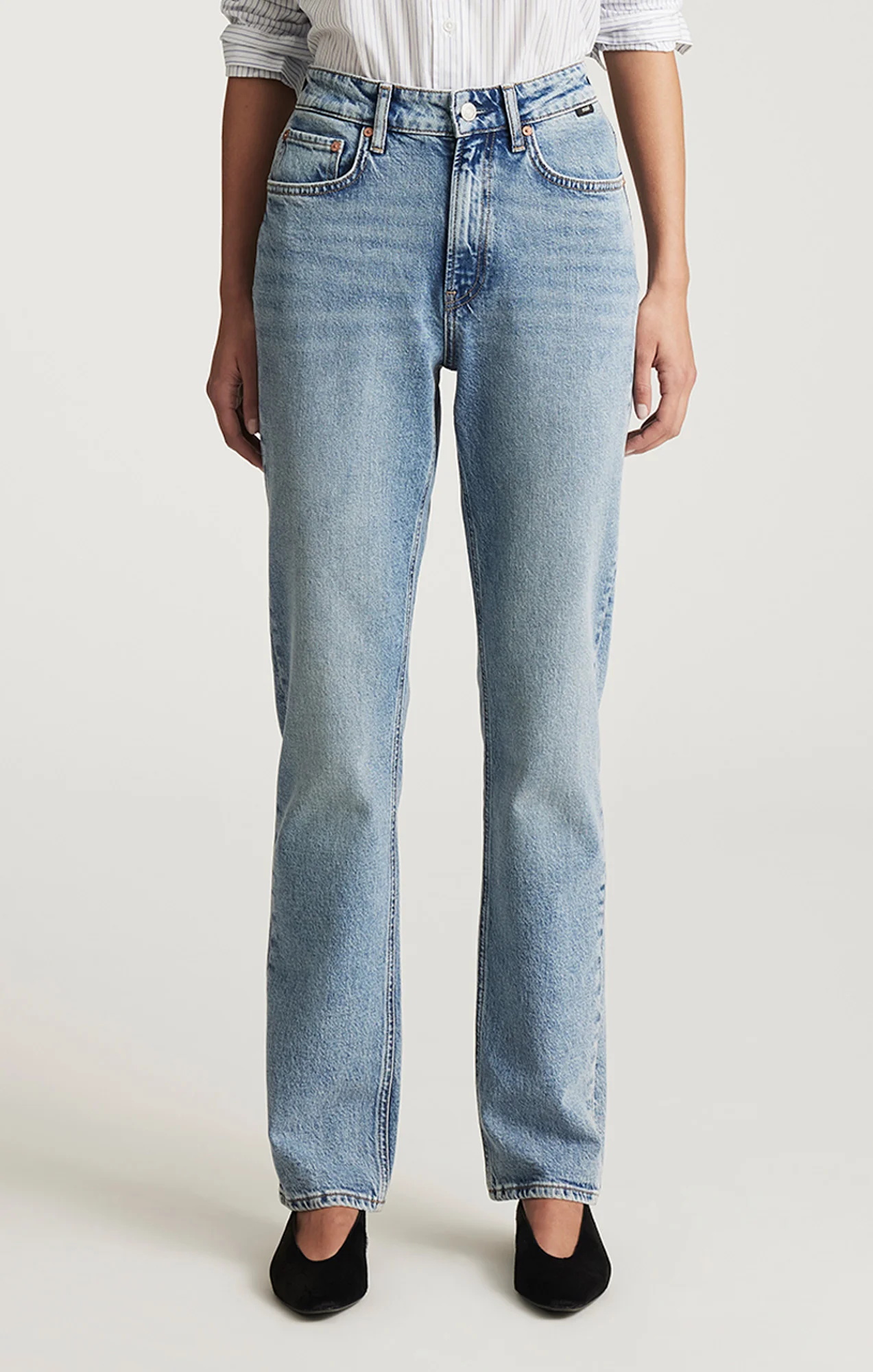 NEW YORK STRAIGHT LEG IN DARK VINTAGE CLASSIC BLUE - Image 5