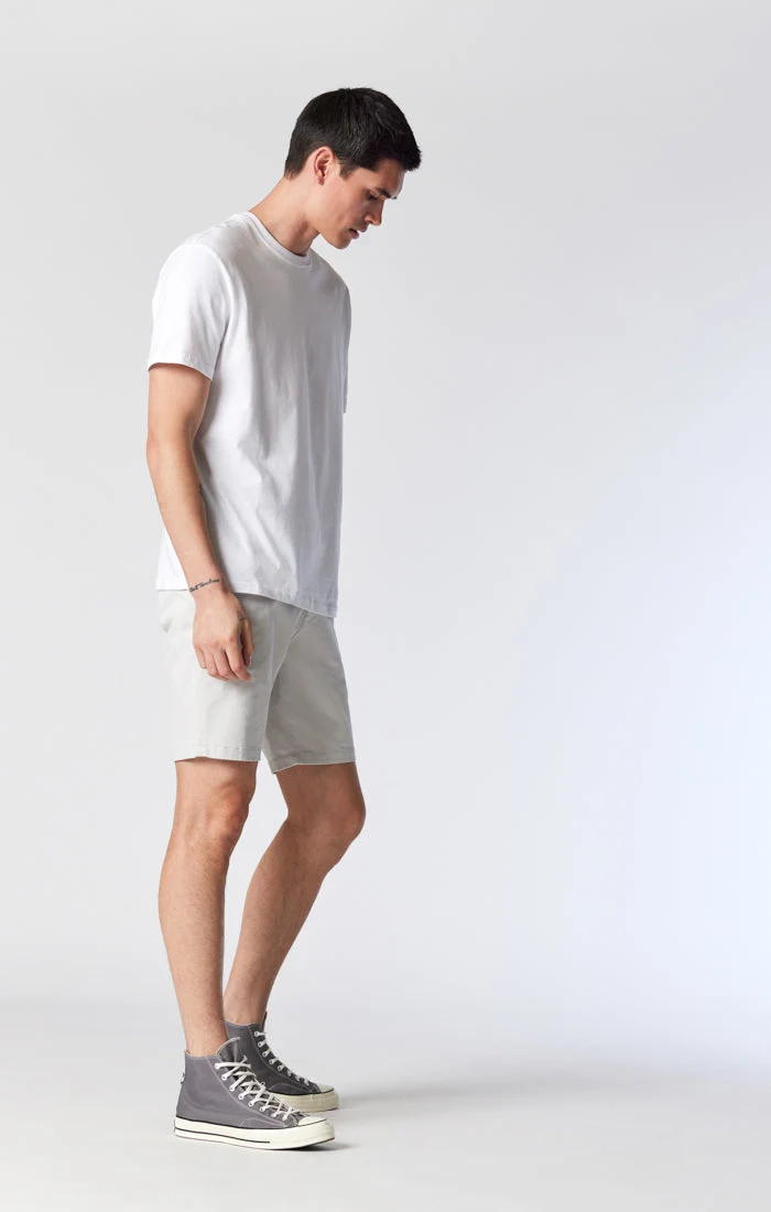 NOAH SHORTS IN OYSTER MUSHROOM TWILL - Image 3