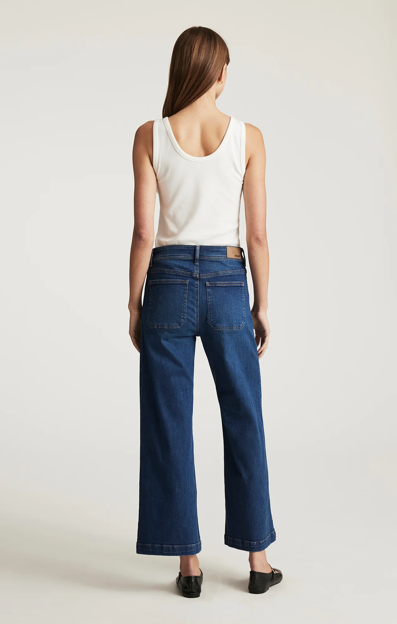 PALOMA MARINE WIDE LEG IN MID SHADED FLEX BLUE - Image 3