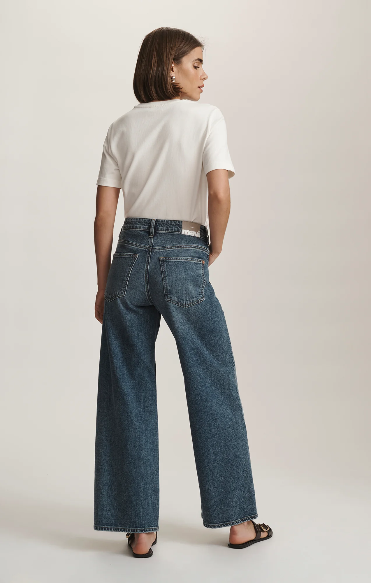 SIENA WIDE LEG IN DARK USED CLASSIC BLUE - Image 2