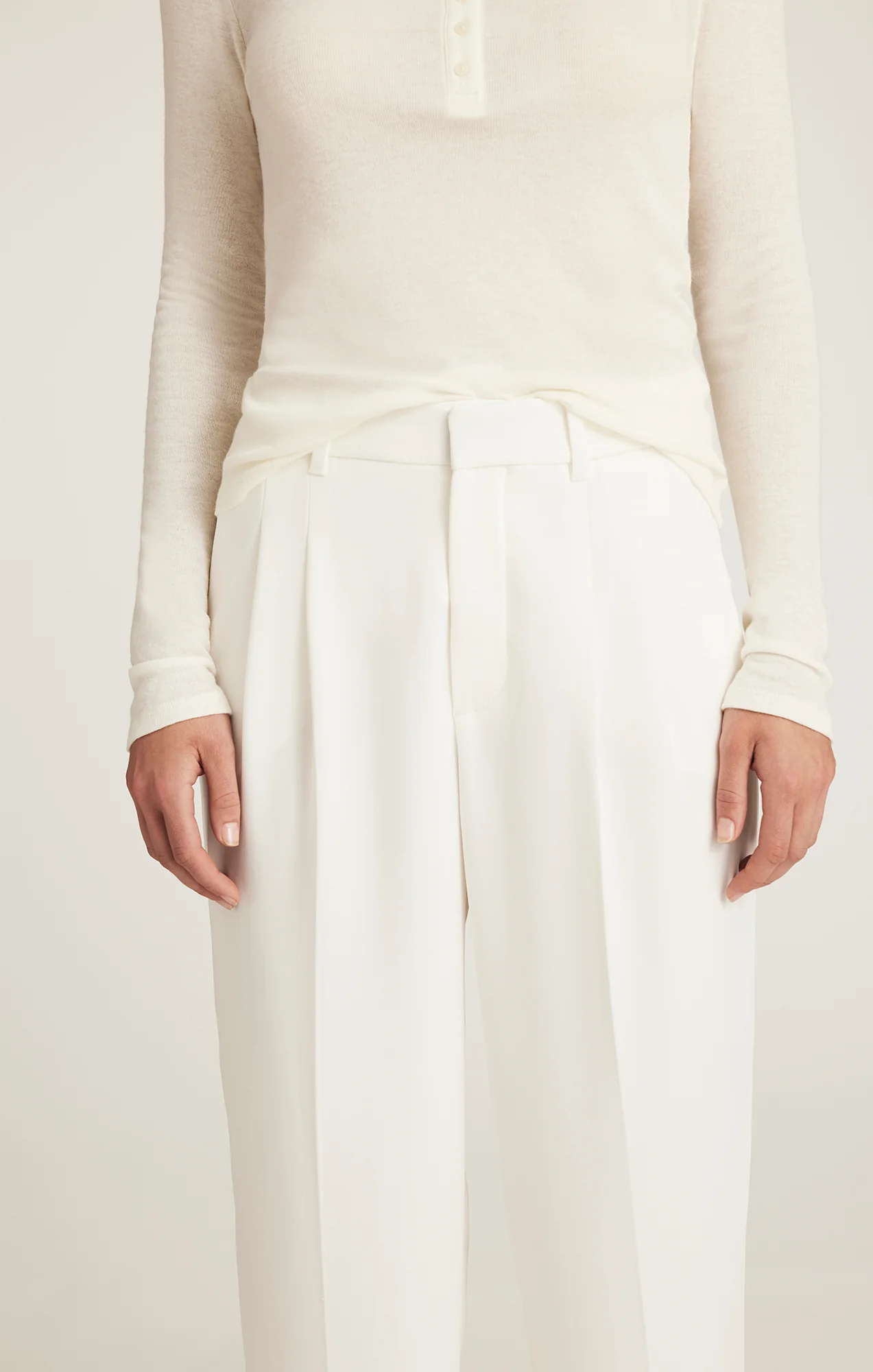 EDITION STRAIGHT LEG PANTS IN COCONUT MILK - Image 5