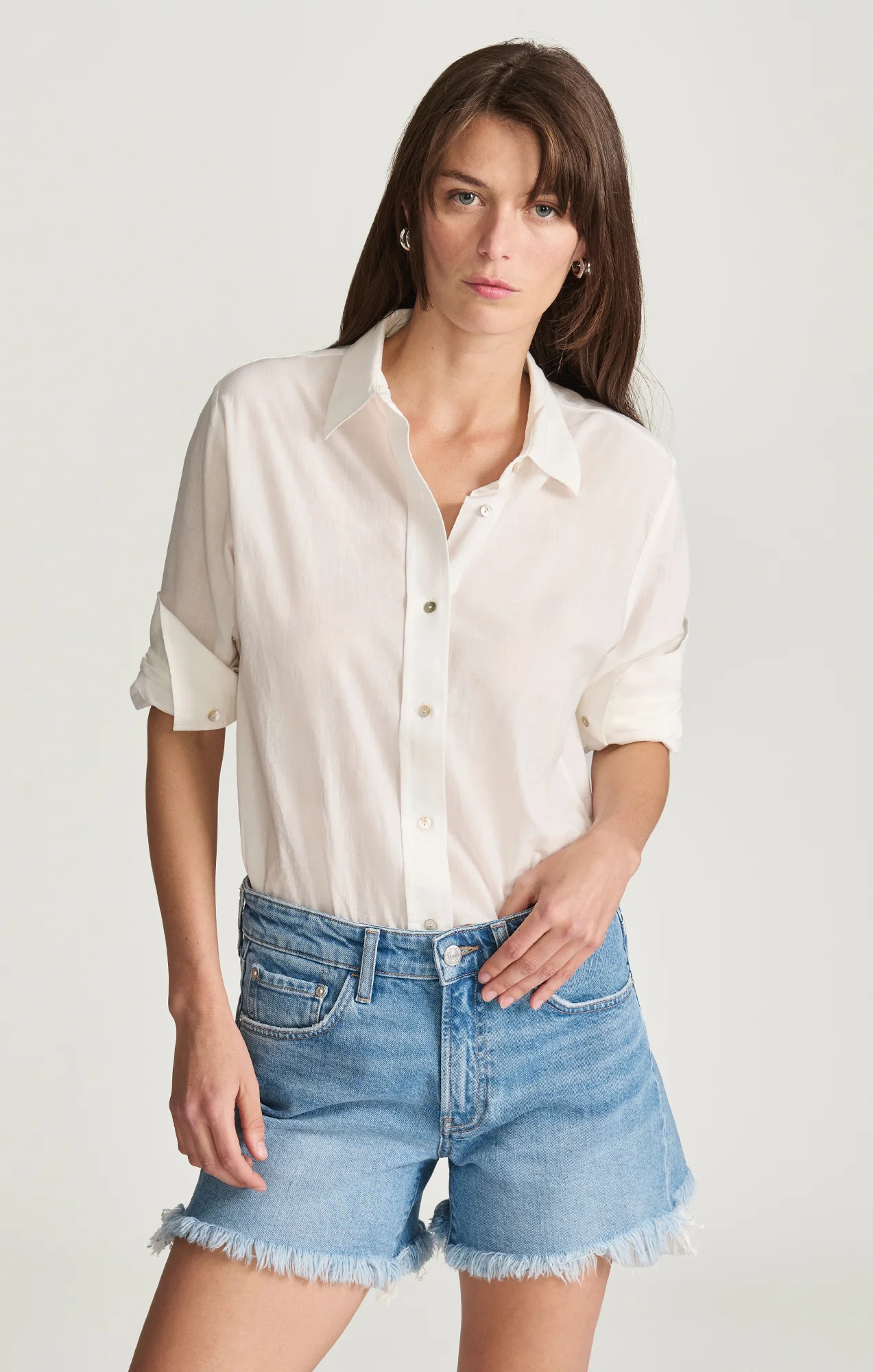 TAYLOR RELAXED SHORTS IN LIGHT SHADED CLASSIC BLUE - Image 3