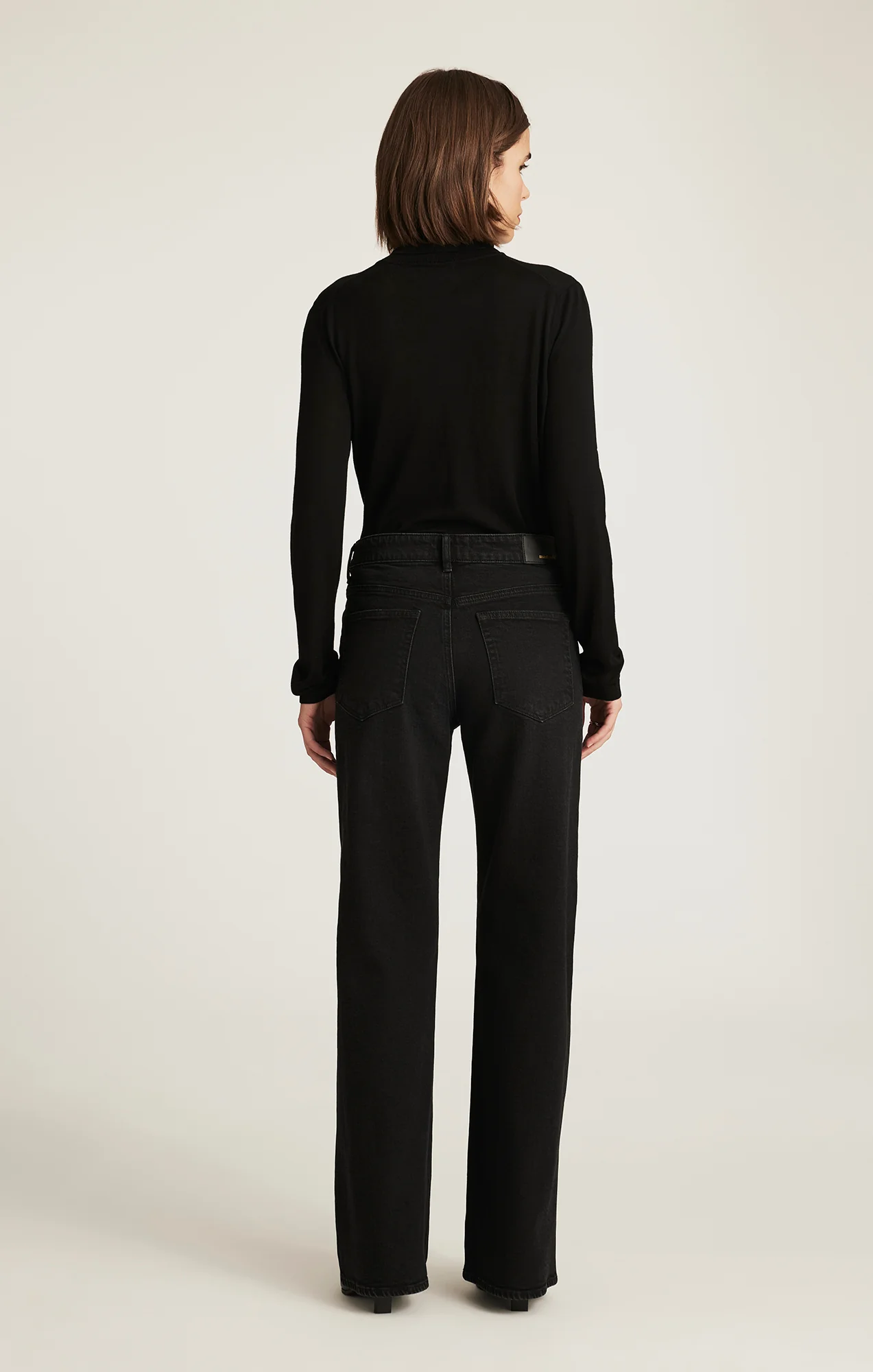 TAYLOR STRAIGHT LEG IN DARK SMOKE GOLD PREMIUM - Image 4