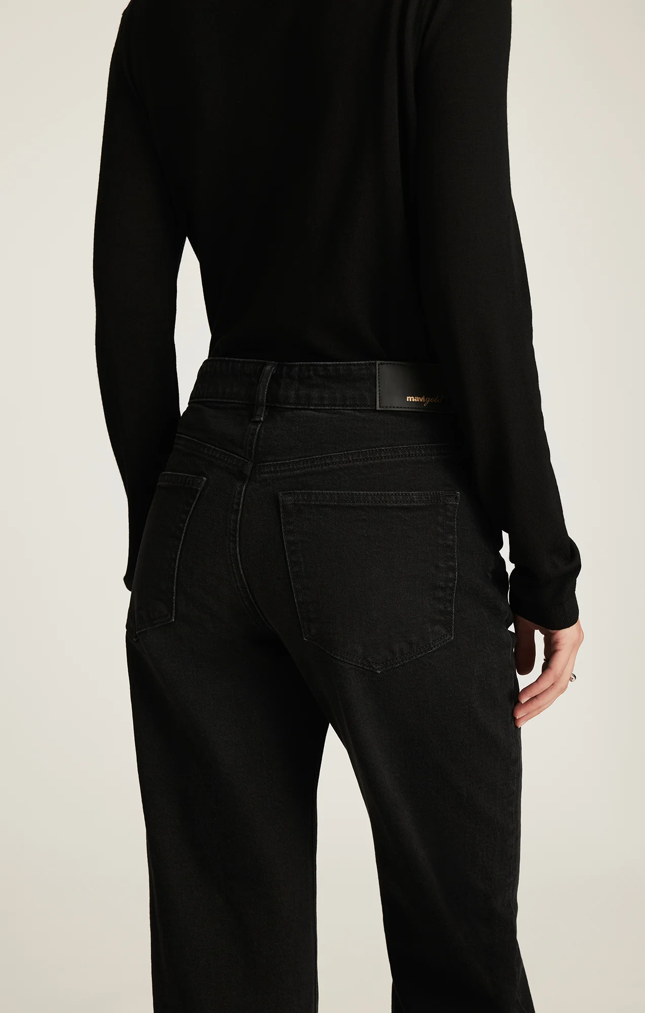 TAYLOR STRAIGHT LEG IN DARK SMOKE GOLD PREMIUM - Image 5