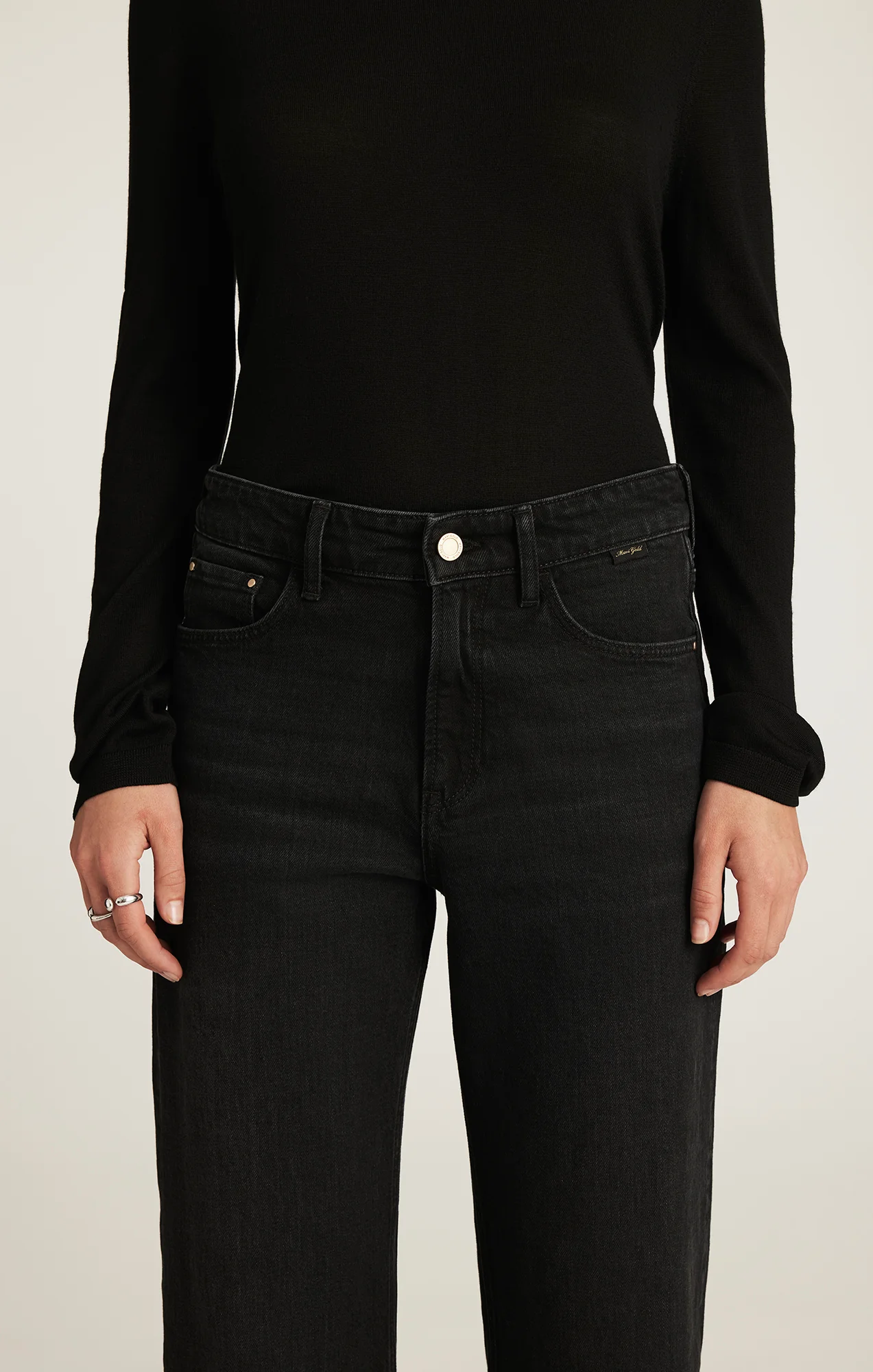 TAYLOR STRAIGHT LEG IN DARK SMOKE GOLD PREMIUM - Image 6