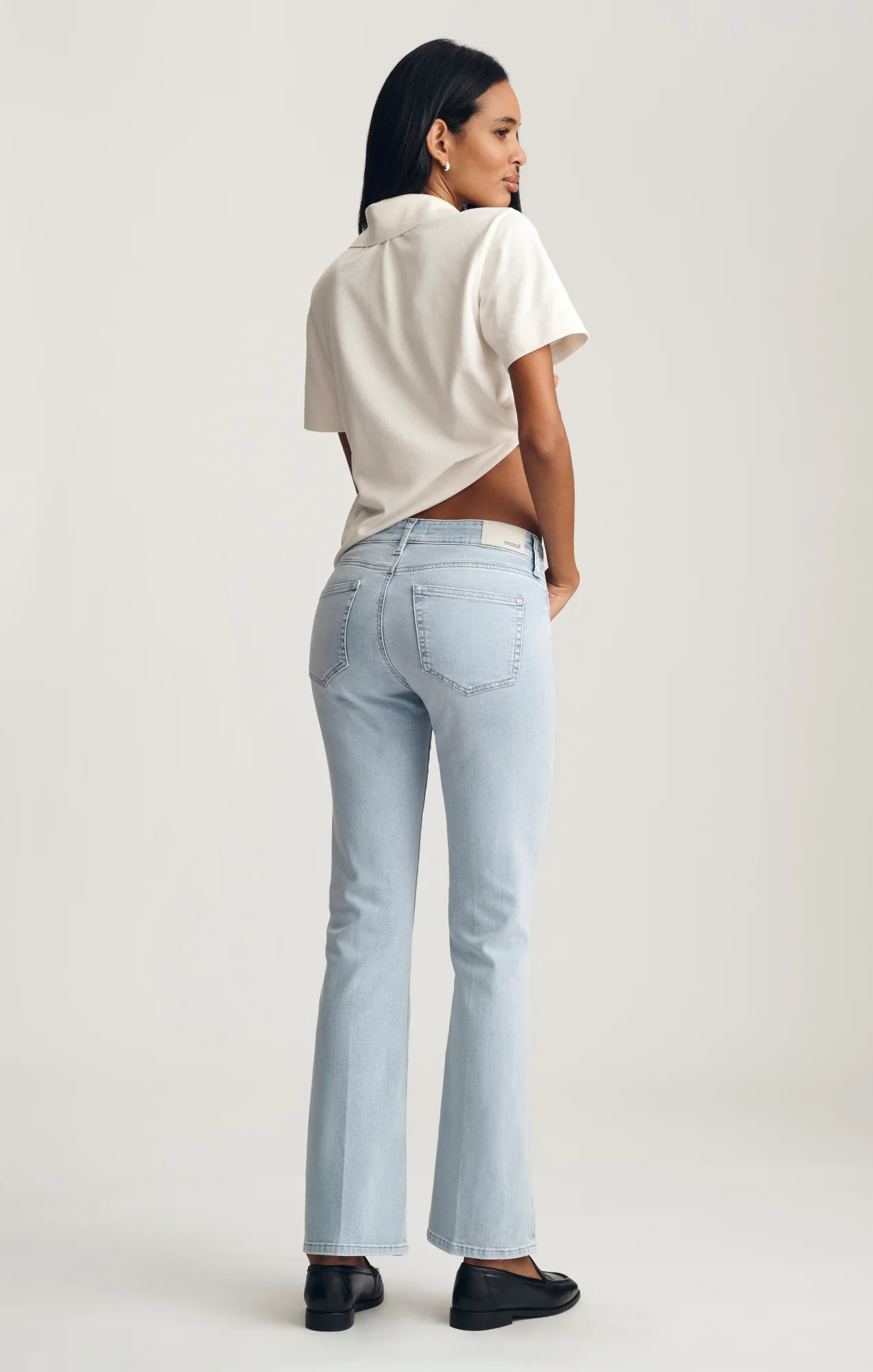 VICKY BOOTCUT IN LIGHT BRUSHED FEATHER LUXE - Image 4