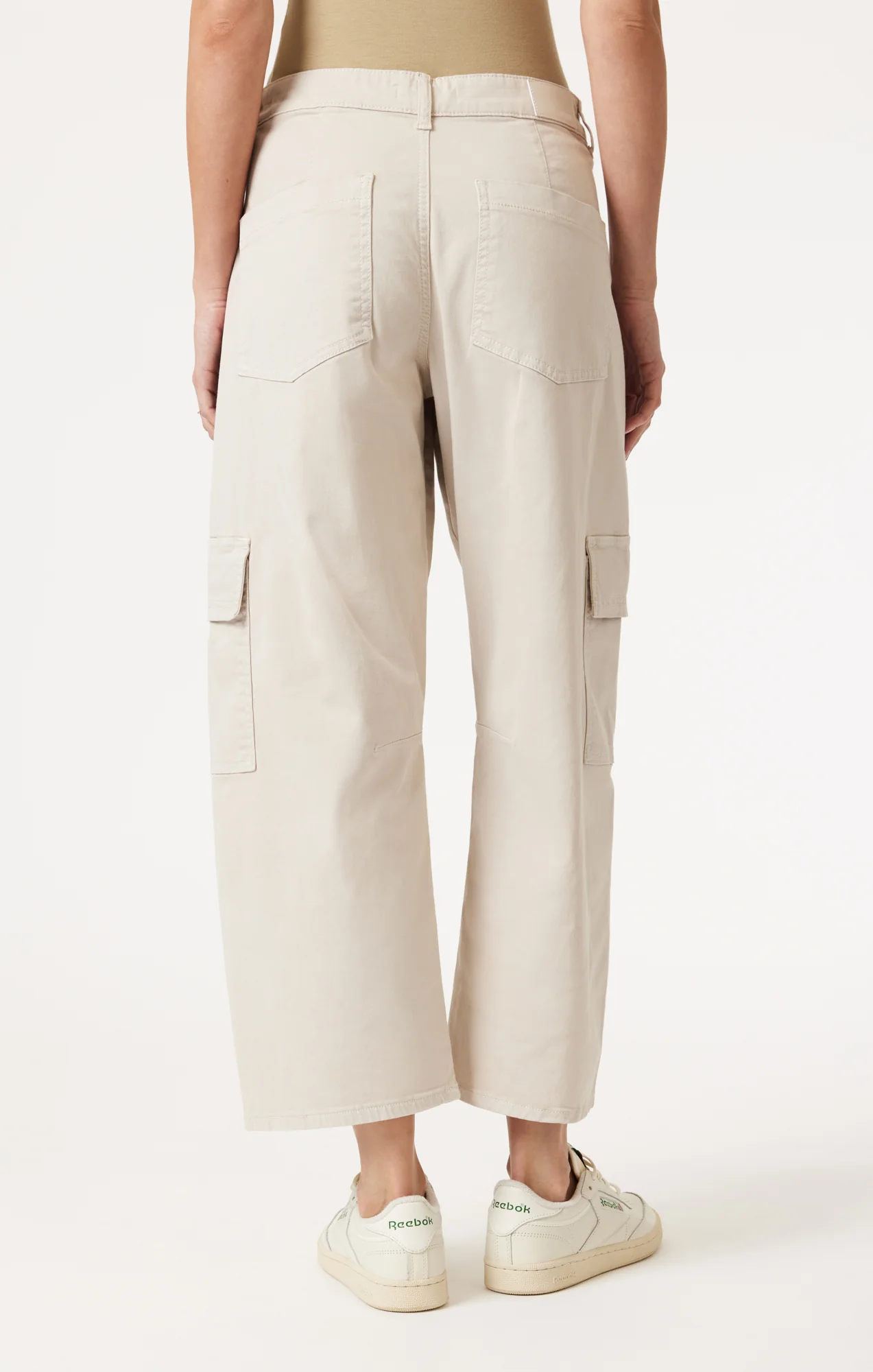 VINNIE BARREL CARGO IN FROST CASUAL TWILL - Image 5