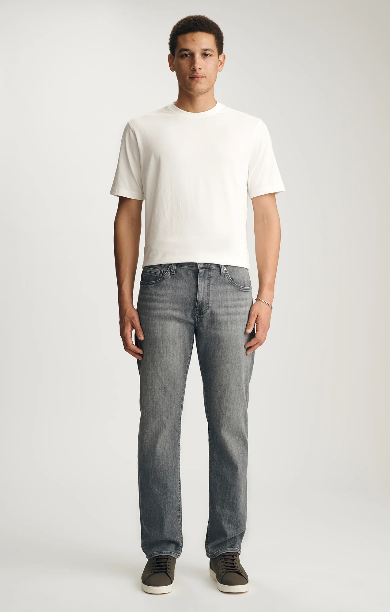 ZACH STRAIGHT LEG IN AUTHENTIC GREY WILLIAMSBURG - Image 4