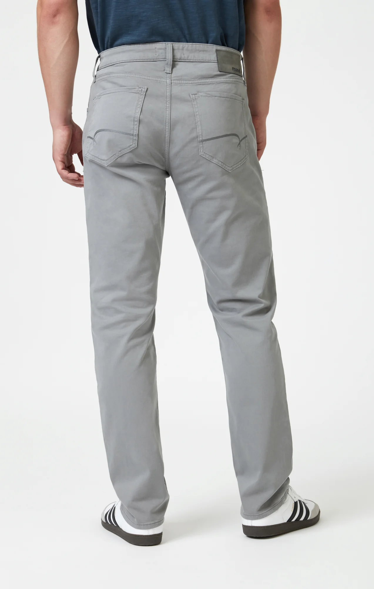 ZACH STRAIGHT LEG IN ULTIMATE GREY CASUAL TWILL - Image 5